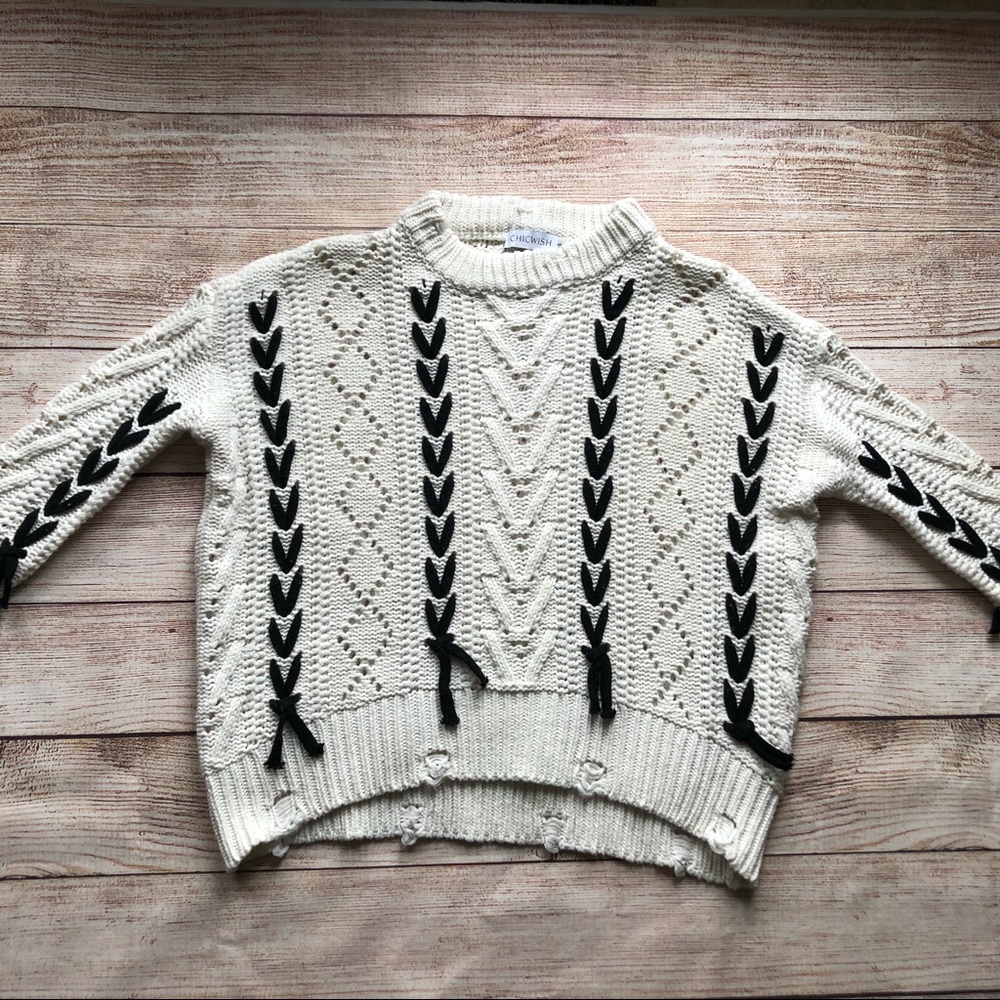 Chicwish Oversized Pullover Knit Sweater